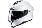 Kaski motocyklowe - Hjc Helmets 10802910 Kask Motocykolwy, Biały, 10XL - miniaturka - grafika 1