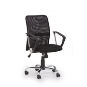 Fotele i krzesła biurowe - Fotel Obrotowy Pracowniczy Tony Czarny Halmar - miniaturka - grafika 1