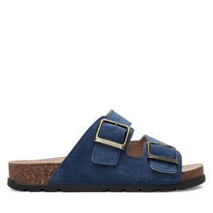 Klapki Panto Fino RR267025 Niebieski - Klapki i japonki damskie - miniaturka - grafika 1