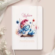 Notesy i bloczki - NOTATNIK z imieniem dziecka Smerfy - miniaturka - grafika 1