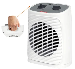 Termowentylator, grzejnik elektryczny 2000 W Clatronic HL 3800 - Ogrzewanie przenośne - miniaturka - grafika 5