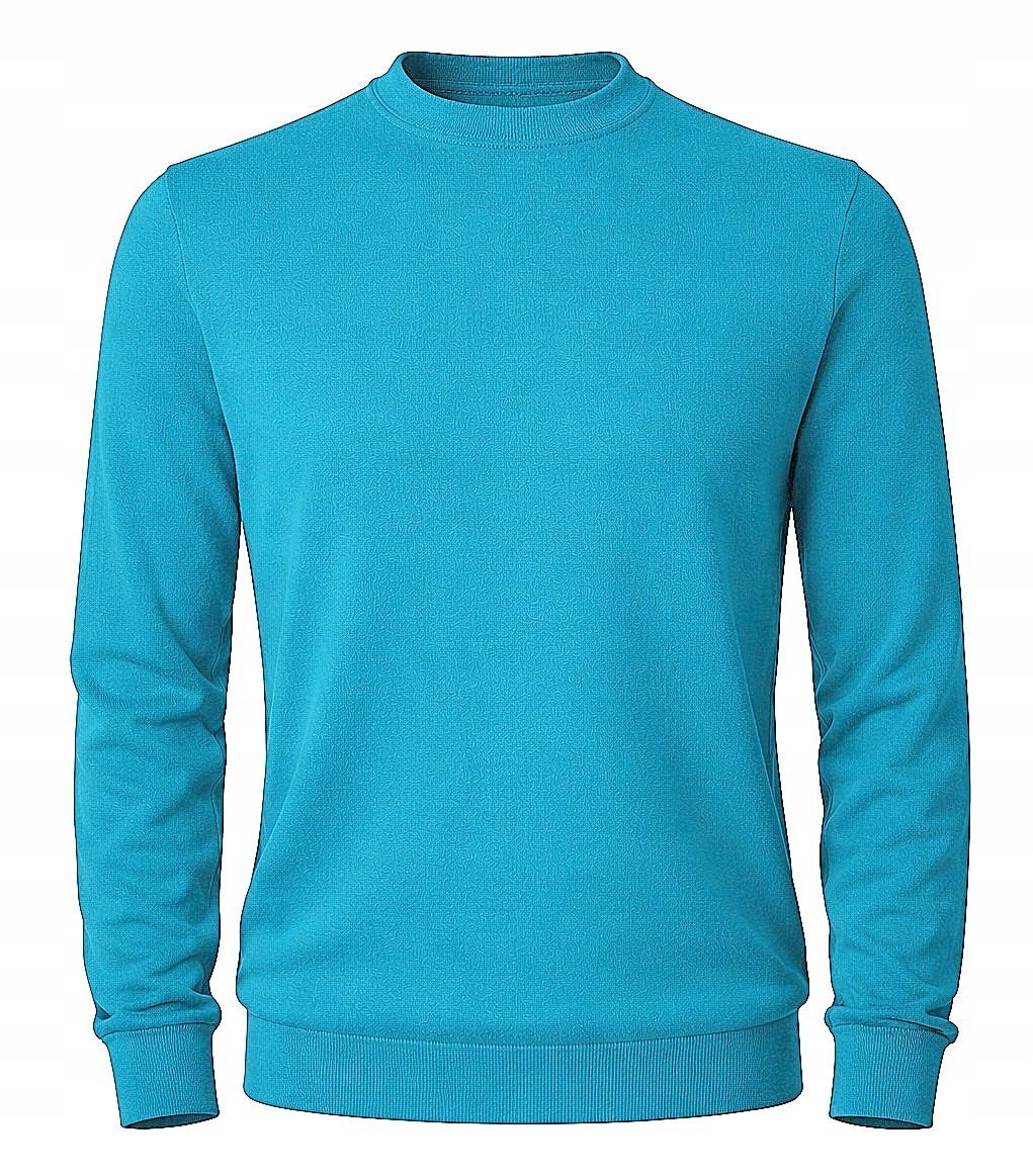 Sweter męski z kaszmiru i wełny merynosów 2XL XXL kaszmirowy merino turkus 148