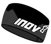 Czapki i chusty sportowe damskie - Opaska na głowę Inov-8 Elite Headband black/white - miniaturka - grafika 1