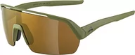 Gogle narciarskie - ALPINA Unisex - Dorośli, TURBO HR Okulary sportowe, olive matt/yellow, One Size - miniaturka - grafika 1