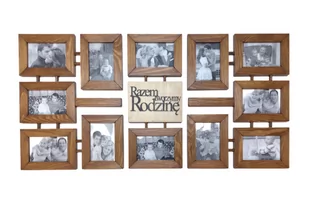 Multirama Galeria Ścienna ramki na zdjęcia 10x15cm dąb rustykalny - Ramki na zdjęcia Multirama Galeria Ścienna ramki na zdjęcia 10x15cm dąb rustykalny - Ramki na zdjęcia - miniaturka - grafika 1
