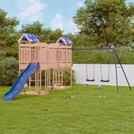 Place zabaw - vidaXL Plac zabaw do ogrodu, lite drewno daglezjowe - miniaturka - grafika 1