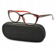 Dodatki do strojów karnawałowych - PLUSY Okulary CZYTANIA Korekcyjne Kocie Damskie - miniaturka - grafika 1