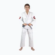 Kimona, stroje i obuwie - GI do Judo dla dzieci Ground Game Deshi białe - miniaturka - grafika 1
