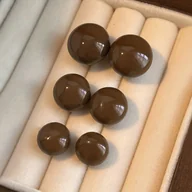 Kolczyki - TEMU Zestaw Trzech Par Eleganckich i Minimalistycznych Kolczyków Sztyftów w Stylu Vintage Francuskim z Perłowymi Elementami, Idealny do Codziennych - miniaturka - grafika 1