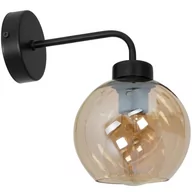 Lampy ścienne - Milagro Kinkiet SOFIA AMBER 1xE27 - miniaturka - grafika 1