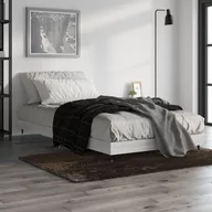 Łóżka - Rama łóżka, szary dąb sonoma, 90x190cm, materiał drewnopochodny Lumarko! - miniaturka - grafika 1