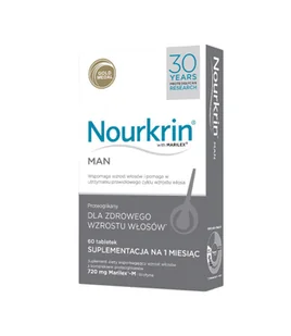 Nourkrin MAN, 60 tabletek - Witaminy i minerały - miniaturka - grafika 1