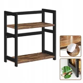 Półki do kuchni - Regał Stojak półka do kuchni 2 Poziomy na przyprawy 42x18x43 blat organizer - miniaturka - grafika 1