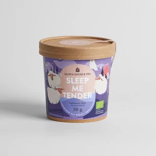 Brown House & Tea SLEEP ME TENDER - suplement diety na sen 50g - Herbata - miniaturka - grafika 1