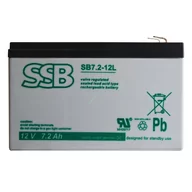 Baterie do zasilaczy awaryjnych UPS - Eaton Moduł bateryjny SSB 12V 7.2 Ah SBL 7.2-12L - miniaturka - grafika 1