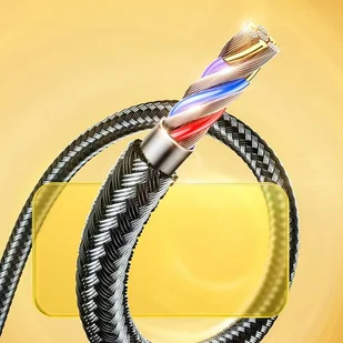 Joyroom Mermaid series kabel USB - Lightning 2,4A 2m czarny (S-2030K6) - Kable USB - miniaturka - grafika 7