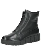 Kozaki damskie - CAPRICE Buty damskie Boot Flat 9-25352-43 półdługie kozaki, Czarna papka, 41 EU - miniaturka - grafika 1