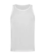 Koszulki męskie - Koszulka bez rękawów bokserka Stedman Active Sports Top Men ST8010 White S - miniaturka - grafika 1