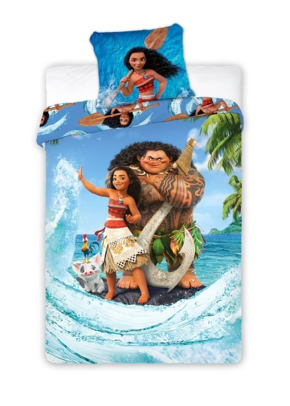 Faro, Moana, Pościel dziecięca, 160x200 cm/70x80 cm