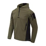 Odzież taktyczna i umundurowanie - Bluza Helikon-Tex RANGE HOODIE TopCool - Olive Green/Czarny - miniaturka - grafika 1