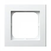 Klawisze i ramki - Ospel Ramka  pojedyncza SONATA - biały mat - miniaturka - grafika 1