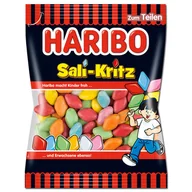Żelki - Haribo Sali Kritz Żelki pastylki z lukrecją 160g - miniaturka - grafika 1