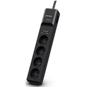 Listwy zasilające - CyberPower Listwa przeciwprzepięciowa P0420SUD0-FR P0420SUD0-FR - miniaturka - grafika 1