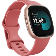 Smartwatch - Google Fitbit Versa 4 Różowy - miniaturka - grafika 1