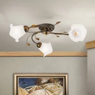 Lampy sufitowe - Lampa sufitowa Sisi, 3-pkt., antyczna - miniaturka - grafika 1