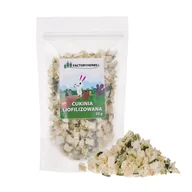 Karma dla gryzoni - FACTORY HERBS Cukinia liofilizowana - przysmak dla gryzoni i królika - 20g - miniaturka - grafika 1