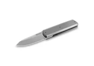 Noże - Nóż składany Maserin Silver 410 Grey Titanium, Satin Elmax by Bruno Bruna (410/T) - miniaturka - grafika 1