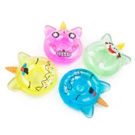 Masy plastyczne - Kolorowa masa plastyczna Slime – Jednorożec Donut - miniaturka - grafika 1