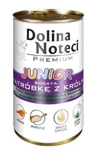 Dolina Noteci PREMIUM Junior bogata w wątróbkę z królika 24x400g 23315-uniw - Mokra karma dla psów - miniaturka - grafika 1