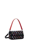Torebki damskie - Desigual, BAG_FANTASIA PHUKET MINI Women's, Czarny (Black) - miniaturka - grafika 1