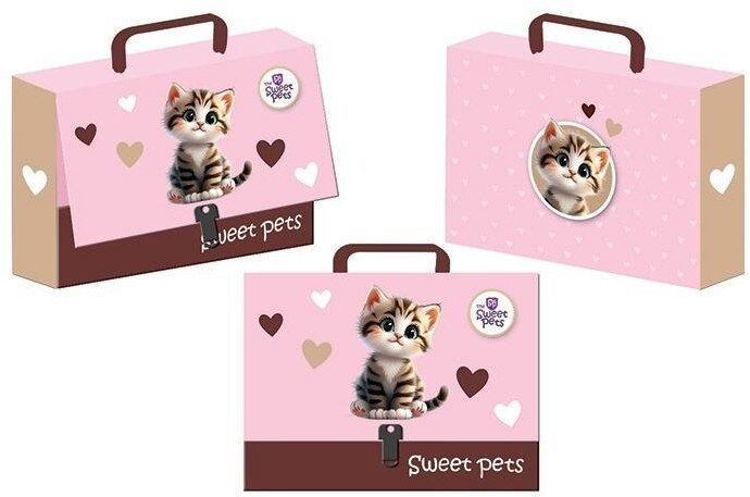 Beniamin Teczka z rączką walizeczka The Sweet Pets Kot