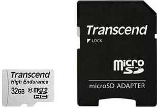 TRANSCEND TS32GUSDHC10V, MicroSDHC, 32 GB + adapter - Karty pamięci - miniaturka - grafika 1