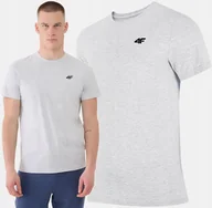 Koszulki męskie - Koszulka Męska 4f T-shirt Podkoszulek Bluzka Sportowa Na Co Dzień 2256 L - miniaturka - grafika 1