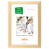 Ramki na zdjęcia - Ramka drewniana PINIA 0 PAK 21 x 30 cm jasnobrązowy - miniaturka - grafika 1