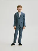 Kurtki i płaszcze dla chłopców - Reserved - Elegancki komplet - niebieski - miniaturka - grafika 1