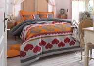 Pościel - VICTORIA Pościel bawełniana Samra Orange - miniaturka - grafika 1