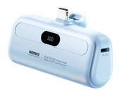 Powerbanki - Powerbank Podróżny REMAX 5 000 mAh Lightning QC 10W niebieski - miniaturka - grafika 1