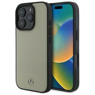Etui i futerały do telefonów - Mercedes MEHMP16X23RBARE iPhone 16 Pro Max 6.9" beżowy/beige hardcase MB Textured and Plain Leather MagSafe - miniaturka - grafika 1