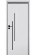 Drzwi wewnętrzne - Pol-Skone Dzwi Wewnętrzne Pełne Sonata W6 Laminowane Szary - miniaturka - grafika 1