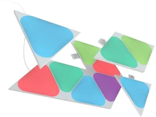 Nanoleaf Nanoleaf Shapes - Triangles Mini Expansion Pack - 10 Panels NL48-1001TW-10PK - Systemy inteligentnych domów - miniaturka - grafika 2