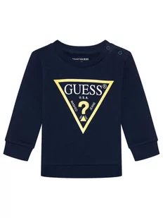 Guess Bluza N73Q10 KAUG0 Granatowy Regular Fit - Bluzy dla chłopców - miniaturka - grafika 1