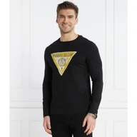 Koszulki męskie - GUESS Longsleeve | Slim Fit - miniaturka - grafika 1