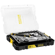 Klucze i nasadki - Stanley Zestaw Narzędziowy Pro-Stack 3/8'' , 18Szt. S/98-102-0 3253560981020 - miniaturka - grafika 1