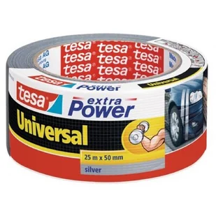 Tesa Taśma naprawcza extrapower 25m:50mm srebrna - Taśmy izolacyjne i naprawcze - miniaturka - grafika 1