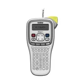 Drukarki kart i etykiet - Elektryczna Przenośna Drukarka Etykiet Brother PT-H100LB Niebieski - miniaturka - grafika 1