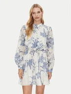 Sukienki - Guess Sukienka koktajlowa W5GK07 WH4K2 Kolorowy Regular Fit - miniaturka - grafika 1